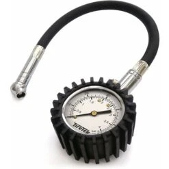 Heavy Duty Pressure Gauge For Testing Car And Motorcycle Tire Pressure, 60 PSI Service Manual