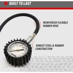 Heavy Duty Pressure Gauge For Testing Car And Motorcycle Tire Pressure, 60 PSI Service Manual -Heating Equipment 87942386 5