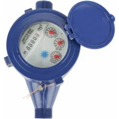 GDRHVFD Cold Water Meter, Flow Water Meter For Garden Home Using Water Flow Meter Dn15 -Heating Equipment 88105646 3