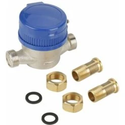 Smart Water Meter Mechanical Household DN15 Rotor Type Cold Water Meter High Sensitivity Pointer Digital Display Combined Tap Water Meter TS-S300E