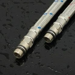 Flexible Connection Hose Stainless Steel Tap For Hot And Cold Water Single Handle Kitchen Sink Tap 60cm 10 Flexible Connection Hose Stainless Steel Tap For Hot And Cold Water Single Handle Kitchen Sink Tap 60cm -Heating Equipment 88295648 4