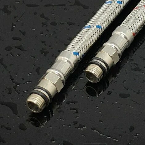 Flexible Connection Hose Stainless Steel Tap For Hot And Cold Water Single Handle Kitchen Sink Tap 60cm 6 Flexible Connection Hose Stainless Steel Tap For Hot And Cold Water Single Handle Kitchen Sink Tap 60cm - Image 4