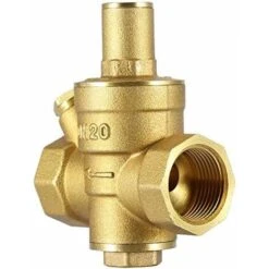 Mini Pressure Reducer, 3/4 Water Regulator, Pressure Reducing Valve, DN20 3/4 Adjustable Water Pressure Reducing Regulator Valve 1.6MPa -Heating Equipment 88618186 4