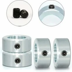 Set Of 4 Adjustment Rings 20 Mm - For Hand Truck, Hand Truck Wheel - MODOU -Heating Equipment 89806808 4