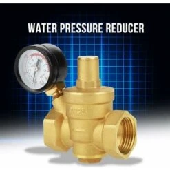 Brass Pressure Reducer DN25 Brass Water Pressure Reducer With Pressure Gauge -Heating Equipment 91181081 3