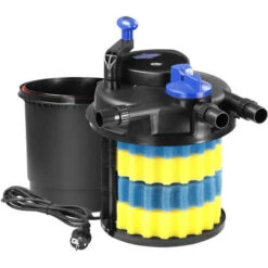 Pressure Pond Filter 2000 L / H - 11 Watt UV-C Filter - Incl. Pump -Heating Equipment 91261610 4