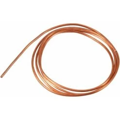 2M Soft Copper Tube OD 4mm X ID 3mm Pipe Roll For Refrigeration Plumbing (OD 4mm, ID 3mm) -Heating Equipment 91886421 4