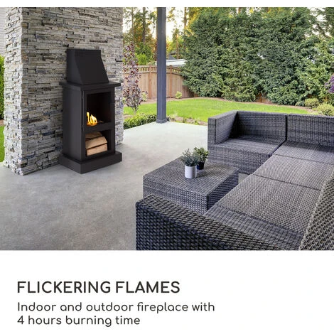 Blumfeldt Fiamme Camino Ethanol Fireplace Stainless Steel Burner 1.15 Litres 4 H Burning Time 4 Blumfeldt Fiamme Camino Ethanol Fireplace Stainless Steel Burner 1.15 Litres 4 H Burning Time - Image 2