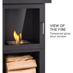 Blumfeldt Fiamme Camino Ethanol Fireplace Stainless Steel Burner 1.15 Litres 4 H Burning Time 11 Blumfeldt Fiamme Camino Ethanol Fireplace Stainless Steel Burner 1.15 Litres 4 H Burning Time -Heating Equipment 93286713 5