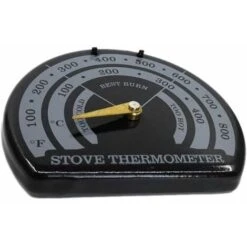 FlkwoH Magnetic Wood Fireplace Fan Stove Thermometer With Probe Household BBQ Tool -Heating Equipment 93451651 3