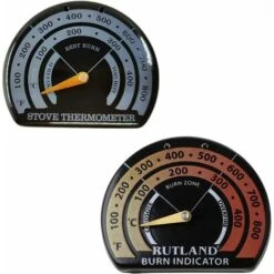 FlkwoH Magnetic Wood Fireplace Fan Stove Thermometer With Probe Household BBQ Tool -Heating Equipment 93451651 5