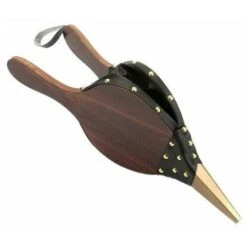 Wooden Fireplace And Barbecue Bellows - 39x17cm - （Brown，1pcs)