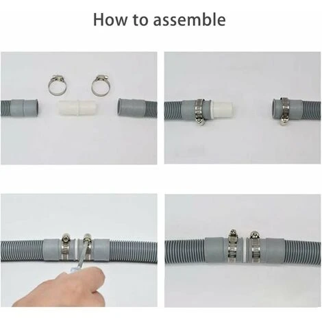 Drain Hose,Washing Machine Extension Kit,Washing Machine Drain Hose,Universal Drain Hose,Water Drain Hose,Washing Machine Hose(3m) 7 Drain Hose,Washing Machine Extension Kit,Washing Machine Drain Hose,Universal Drain Hose,Water Drain Hose,Washing Machine Hose(3m) - Image 5