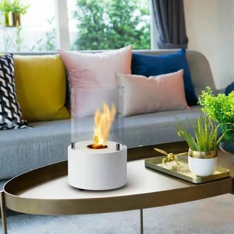 One Piece Mini Round Personal Fireplace Alcohol Fireplace Bioethanol Fireplace Real Fire Landscape Decor Office Fireplace For Indoor Outdoor Use 5 One Piece Mini Round Personal Fireplace Alcohol Fireplace Bioethanol Fireplace Real Fire Landscape Decor Office Fireplace For Indoor Outdoor Use - Image 3