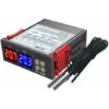 STC-3008 Dual Display Dual Control Temperature Controller Dual Sensor NTC Probe Relay Output 24V -Heating Equipment 95311317 1