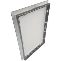 250x400mm Black Front Access Inspection Panel Plastic Concealed Wall Hatch Check Doors -Heating Equipment 95364675 4