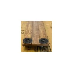 10pcs 3/4'' BSP Floor Flange Cast Iron Threaded Flange Black Pipe Flanges 3 Hole Threaded Fitting With Screws For DIY Industrial Furniture Decorations Vintage Wall Mounting -Heating Equipment 95636886 3