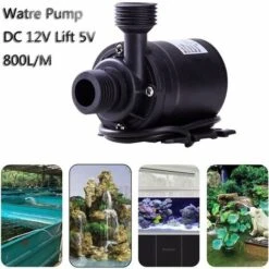 GTA DC 12V Brushless Submersible Water Pump For Fountain Pool Solar Circulation System Water Circulation System 9 GTA DC 12V Brushless Submersible Water Pump For Fountain Pool Solar Circulation System Water Circulation System -Heating Equipment 95714671 3