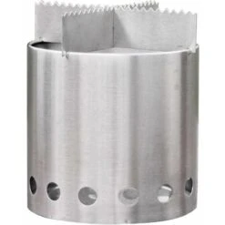 Portable Stainless Steel Wood Stove, Wood Stove Light And Light, Camping Wood Cookware