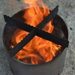 Portable Stainless Steel Wood Stove, Wood Stove Light And Light, Camping Wood Cookware -Heating Equipment 95947287 4