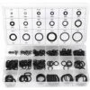 LITZEE O-Ring Seal 225pcs 18 Sizes Rubber Sealing O Ring Washer Assortment Set For Car Vehicle Auto Repair -Heating Equipment 96306544 1