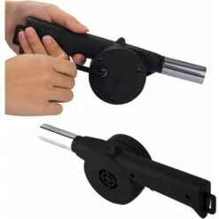 BBQ Fan, Hand Crank Fan For Charcoal Grills, Outdoor Picnic, Camping, Kitchen Tool -Heating Equipment 97099499 3