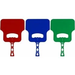 Hand Held BBQ Blower - Plastic Outdoor Blower For Keeping Charcoal - BBQ Lighter Blower, Random Colors, 3 Pack