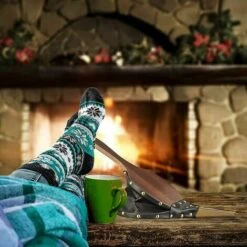 Fireplace Bellows Vintage Wood Blower Indoor Fireplace Bellows Wood Fire Blower Wood Bellows Blower 30.5 12.5cm For Barbecue Bellows Outdoor Fire Picnic -Heating Equipment 97689764 5