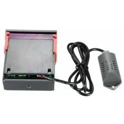 Digital Display Humidity And Temperature Controller With Built-in Sensor Probe Relay Output, 110-220V - 110-220V