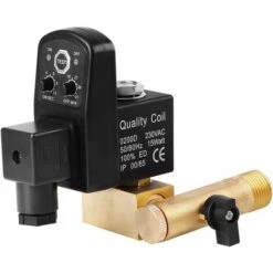 Automatic Water Tank Timer Air Compressor Condensate Management Timed Drain Valve (220V)