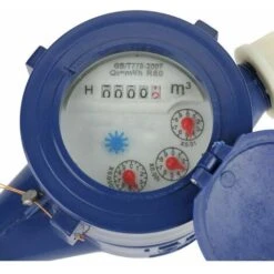Water Meter, DN15 Wet Cold Water Meter Home Plastic Meter Single Water Wet Table Measuring Tool -Heating Equipment 97699890 5