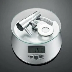 With Handle Angle Faucet (1/2) For Kitchen And Bathroom Chrome) Regulating Stop Valve For Kitchen And Bathroom Chrome -Heating Equipment 97700021 3