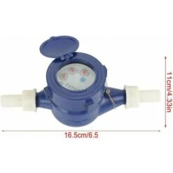 Cold Water Meter, Flow Water Meter For Garden Home Using Water Flow Meter DN15 -Heating Equipment 97703124 2