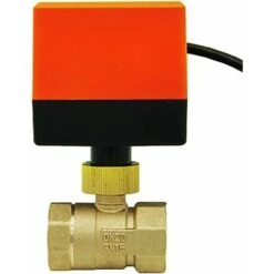 AC220V AC24V DC12V 2-way Motorized Valve - Motorized 2-way Ball Valve DN15 DN20 DN25 DN32 DN40 DN50 (AC220V DN20)