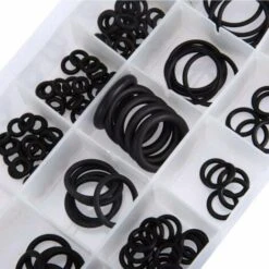 225 Pieces O-Ring Seal Assortment Set Rubber Washers Kit Sealing Rings For Home And Professional Workshops, Garage And Plumbing Services 18 Sizes -Heating Equipment 97813359 4