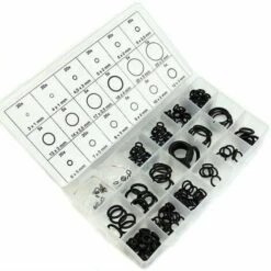 225 Pieces O-Ring Seal Assortment Set Rubber Washers Kit Sealing Rings For Home And Professional Workshops, Garage And Plumbing Services 18 Sizes -Heating Equipment 97813359 5