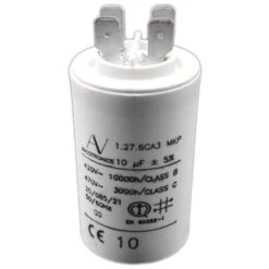 Capacitor µf 10 With Faston Spare CAME 119RIR271