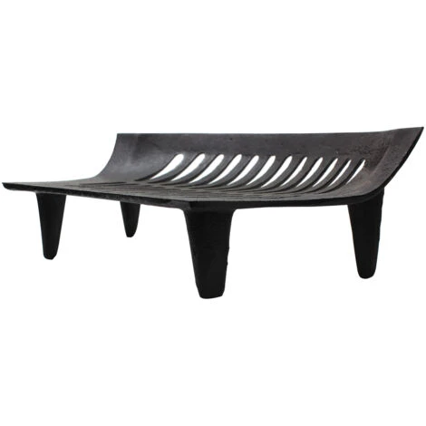 JVL Chiltern Cast Iron Fireside Log Coal Fire Grate 4 JVL Chiltern Cast Iron Fireside Log Coal Fire Grate - Image 2