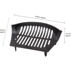 JVL Chiltern Cast Iron Fireside Log Coal Fire Grate 11 JVL Chiltern Cast Iron Fireside Log Coal Fire Grate -Heating Equipment 9832830 5