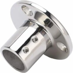Handrail Round Base, Rustproof 316 Stainless Steel Handrail Fittings For 25mm/1(90°) Tube
