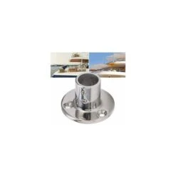 Handrail Round Base, Rustproof 316 Stainless Steel Handrail Fittings For 25mm/1(90°) Tube -Heating Equipment 98422554 3