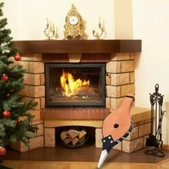 Moon-Chimney Bellows Grill Bellows Wood Air Blower Fire Blower For Fireplace Indoor Fireplace Bellows Grill Bellows For Fireplace Charcoal Wood Grill Camping 37.7 -Heating Equipment 99511051 5