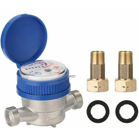 Orchid-15Mm 1/2 Smart Water Meter Mechanical Households Cold Rotor Type Water Meter Digital Pointer Display Combination Water Meters 3 Orchid-15Mm 1/2 Smart Water Meter Mechanical Households Cold Rotor Type Water Meter Digital Pointer Display Combination Water Meters