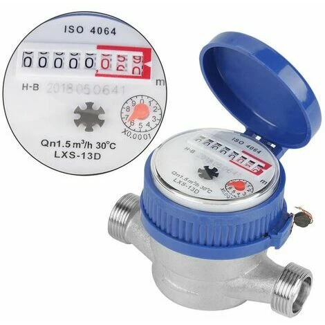 Orchid-15Mm 1/2 Smart Water Meter Mechanical Households Cold Rotor Type Water Meter Digital Pointer Display Combination Water Meters 4 Orchid-15Mm 1/2 Smart Water Meter Mechanical Households Cold Rotor Type Water Meter Digital Pointer Display Combination Water Meters - Image 2